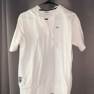 Lacoste hooded shirt